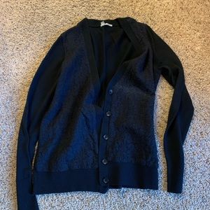 Halogen navy cardigan